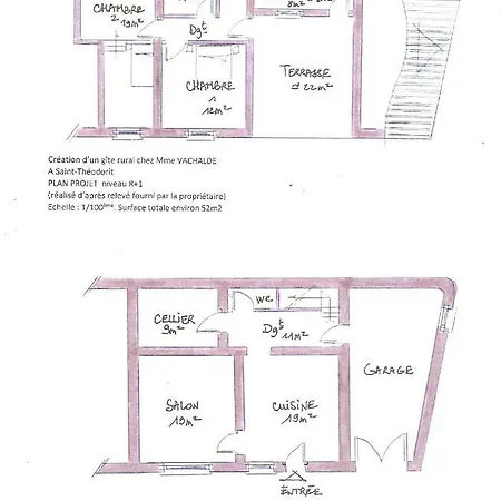 Σπίτι διακοπών De L'eclotine Saint-Theodorit