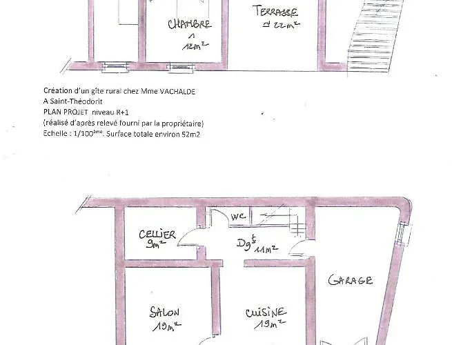 Дом отдыха De L'eclotine Saint-Theodorit